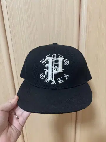 PHATRNK 엠블럼 캡 블랙