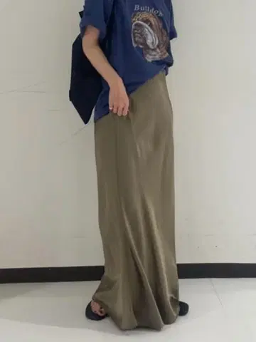 SLOBE IENA ACE 새틴 스커트