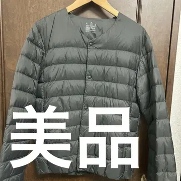 [ 새상품급 ] 무인양품 노카라 다운 자켓