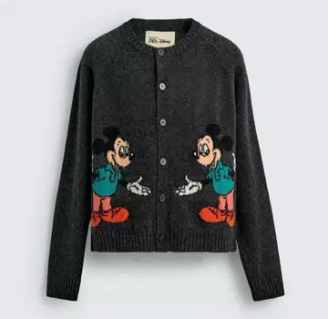 ZARA Disney harry lambert 미키마우스 가디건