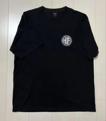 HUF 블랙 T셔츠 M