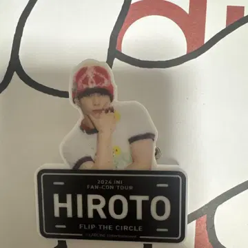INI 니시 히로토 FTC 명찰