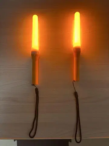 오렌지 응원봉 2개 세트 오타게용