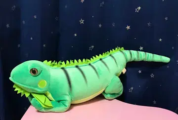 TAKEOFF 그린 이구아나 봉제 인형 테이크오프 도마뱀 이구아나