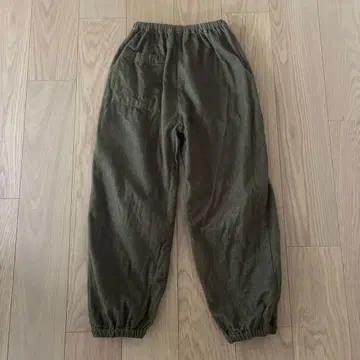 나카가와 마사시치 상점 따뜻한 몸빼 팬츠 카키 L 사이즈