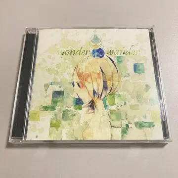 친필 사인 카라스야 사보우 wonder wander CD