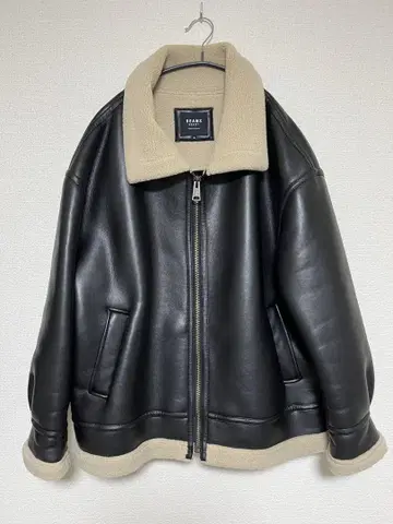 BEAMS HEART 무스탕 자켓 M 사이즈