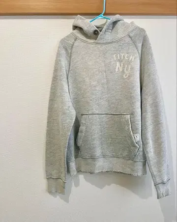 Abercrombie&Fitch 남성용 후드티 데미지 빈티지 가공