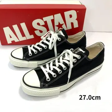27.0 새상품 CONVERSE 컨버스 캔버스 올스타 일본제