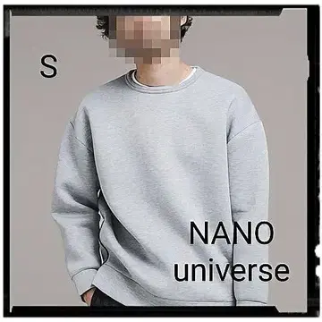 NANO universe [새상품급] 사이드 지퍼 액티브 크루넥