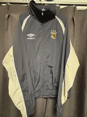 [ L 사이즈 ] umbro 9090 나일론 자켓 그레이/베이지