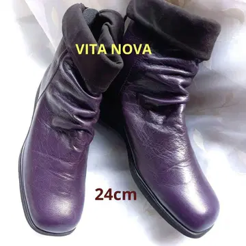 월드 Reidroc VITA NOVA 보라색 소프트 가죽 숏부츠