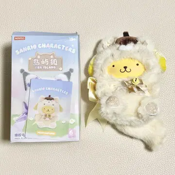 산리오 MINISO 중국 한정판 FOX ISLAND 폼폼푸딩
