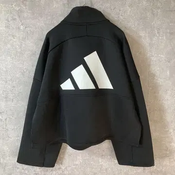 아디다스 아노락 후드티 숏 기장 폴리 후드티 L 사이즈 여성용