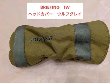 BRIEFING 드라이버용 헤드커버 울프 그레이