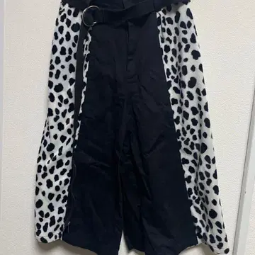 캔디 스트리퍼 달마시안 와이드 팬츠 숏팬츠