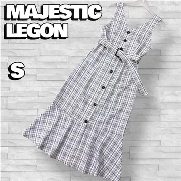 [ MAJESTIC LEGON ] 오버롤 스커트 S