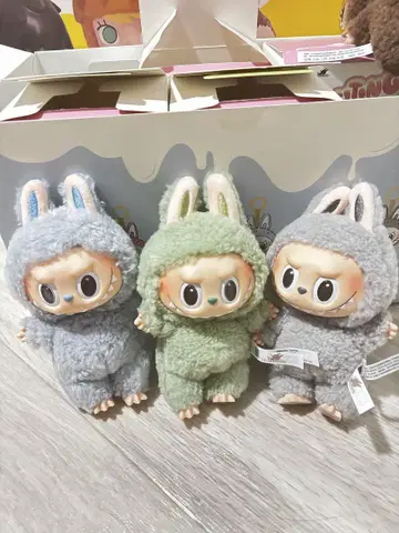 봉제 인형 3체 세트