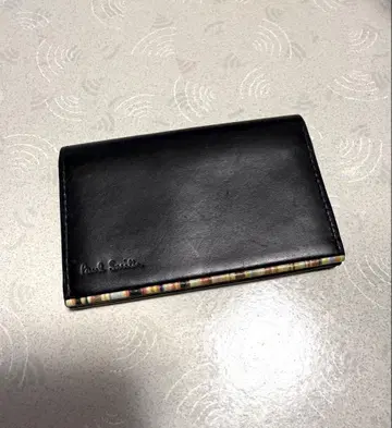 Paul Smith 명함지갑 멀티 스트라이프 로고 엠보 카드 홀더