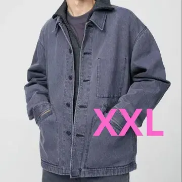 오버 사이즈 컬러 데님 자켓 유니클로 UNIQLO 남성용