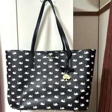 [ 새상품급 ] kate spade 백조 프린트 백