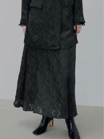 Ameri MEDI 2WAY ALICIA JACQUARD SKIRT