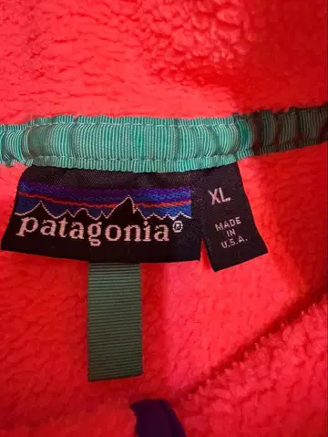 patagonia XL 반팔 플리스 자켓