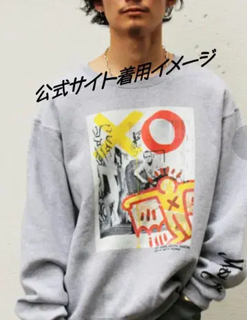 Schott CEY&KEITH HARING CREWNECK SWEAT