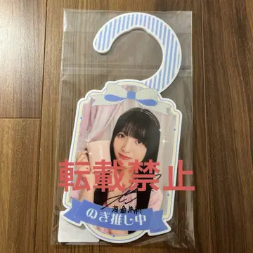우미베 아카리 SR상 친필 사인 플레이트 노기자카짱과 애프터 파티