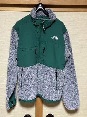THE NORTH FACE 플리스 자켓 그린/그레이 M 사이즈