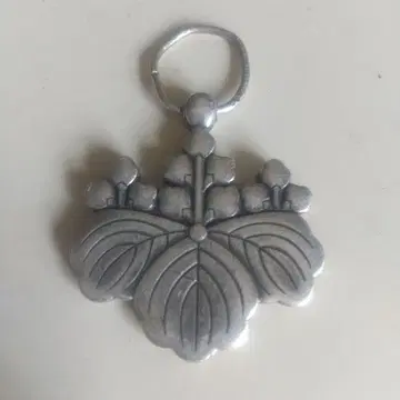 순은제 훈팔등 백색 오동나무 잎 펜던트 탑 SILVER 실버