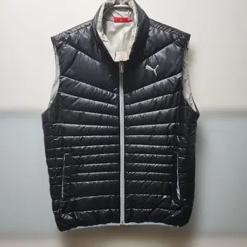 PUMA 블랙 다운 베스트 M 사이즈