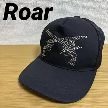 로어건즈 roarguns 스와로브스키 크로스건 메쉬 캡