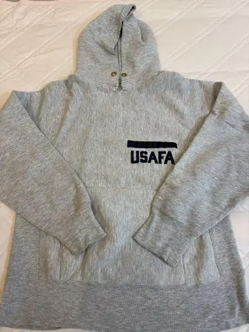 80s 챔피온 리버스 위브 후드티 트리코 태그 USAFA