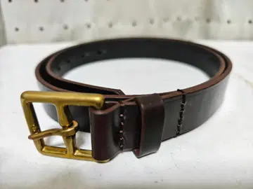 미사용품 글렌 로얄 브라이들 레더 스티랩 벨트 36
