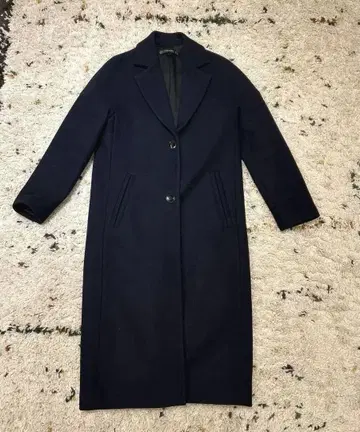 ZARA Trafaluc 아우터 네이비 체스터 코트 S
