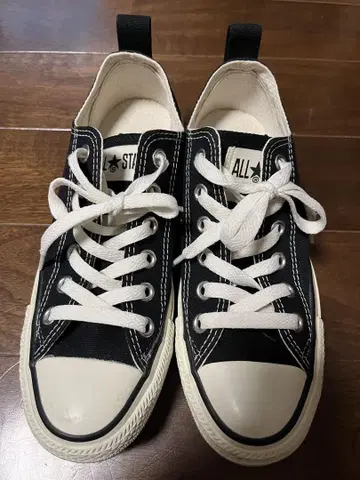 ALL STAR 블랙 스니커즈
