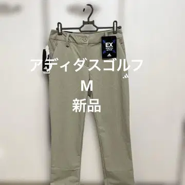 아디다스 골프 여성용 윈드팬츠 방풍 베이지 M 새상품
