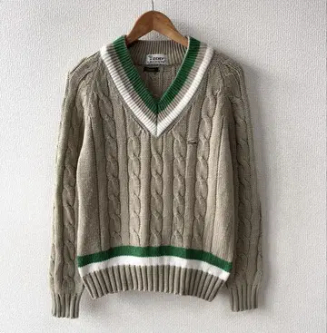 70s IZOD LACOSTE 아크릴 칠드런 스웨터 M 빈티지