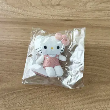 로리즈팜 키티 토이 키링 핑크 퀼트