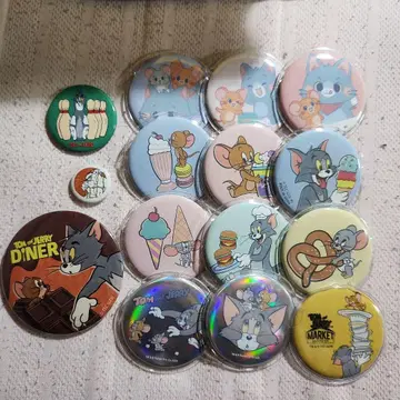 톰과 제리 캔뱃지 캔배치