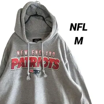 [ 해외 구제 의류 ] US 47 NFL 페이트리어츠 빅 로고 후드티 L