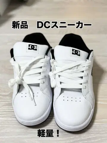 새상품! DC 스니커즈 남성용 여성용 25.5cm