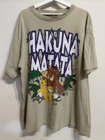 Disney vintage 디즈니 빈티지 T 라이온킹