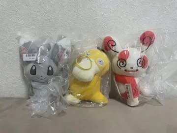그라브라린 봉제 인형 코닥 패치르 치라미 3체 세트