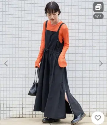 FREAK'S STORE/사우전드마일 드로스트 살로펫 원피스