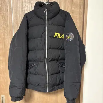 초레어 빈티지 FILA 블랙 다운 자켓 주말 한정 가격
