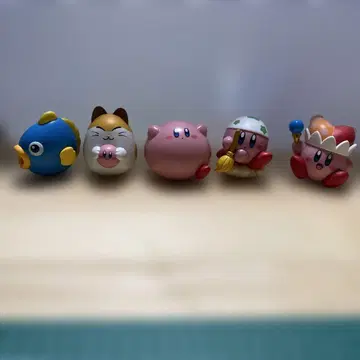 커비 피규어 5종 세트