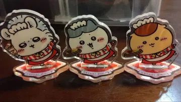 치이카와 (먼작귀) 레스토랑 아크릴 피규어 3개 세트