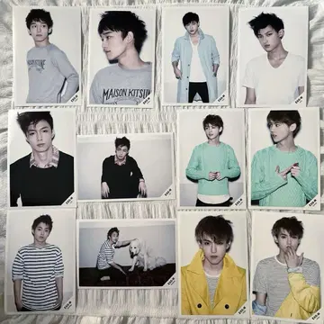 EXO M SM 공식 굿즈 eVERYSING 초기 브로마이드 12장 세트